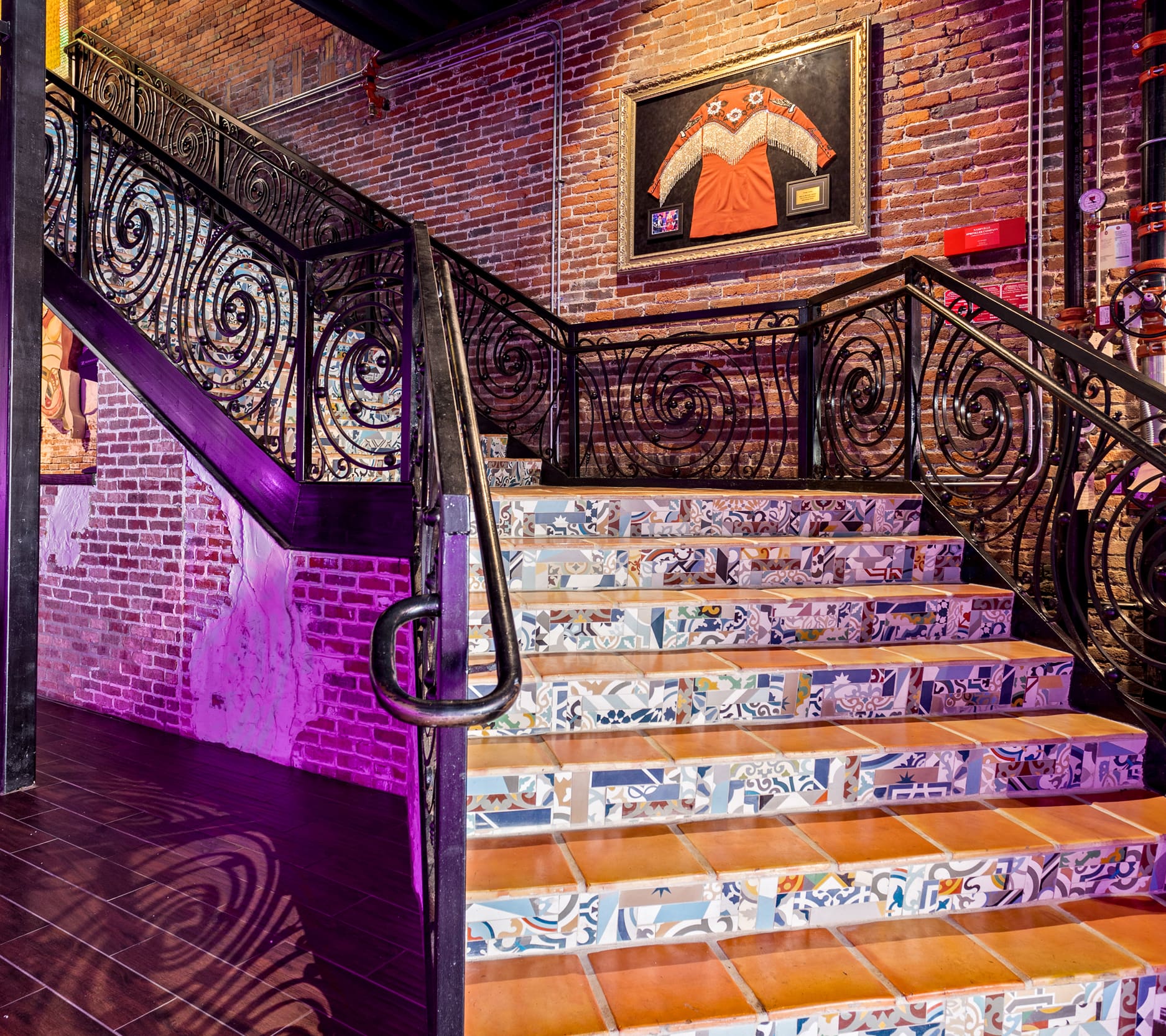 Casa Rosa Restaurant Stairs